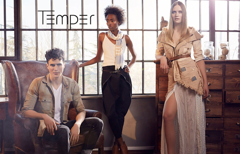 Grimm signed as  exclusive agent for Temper Denim